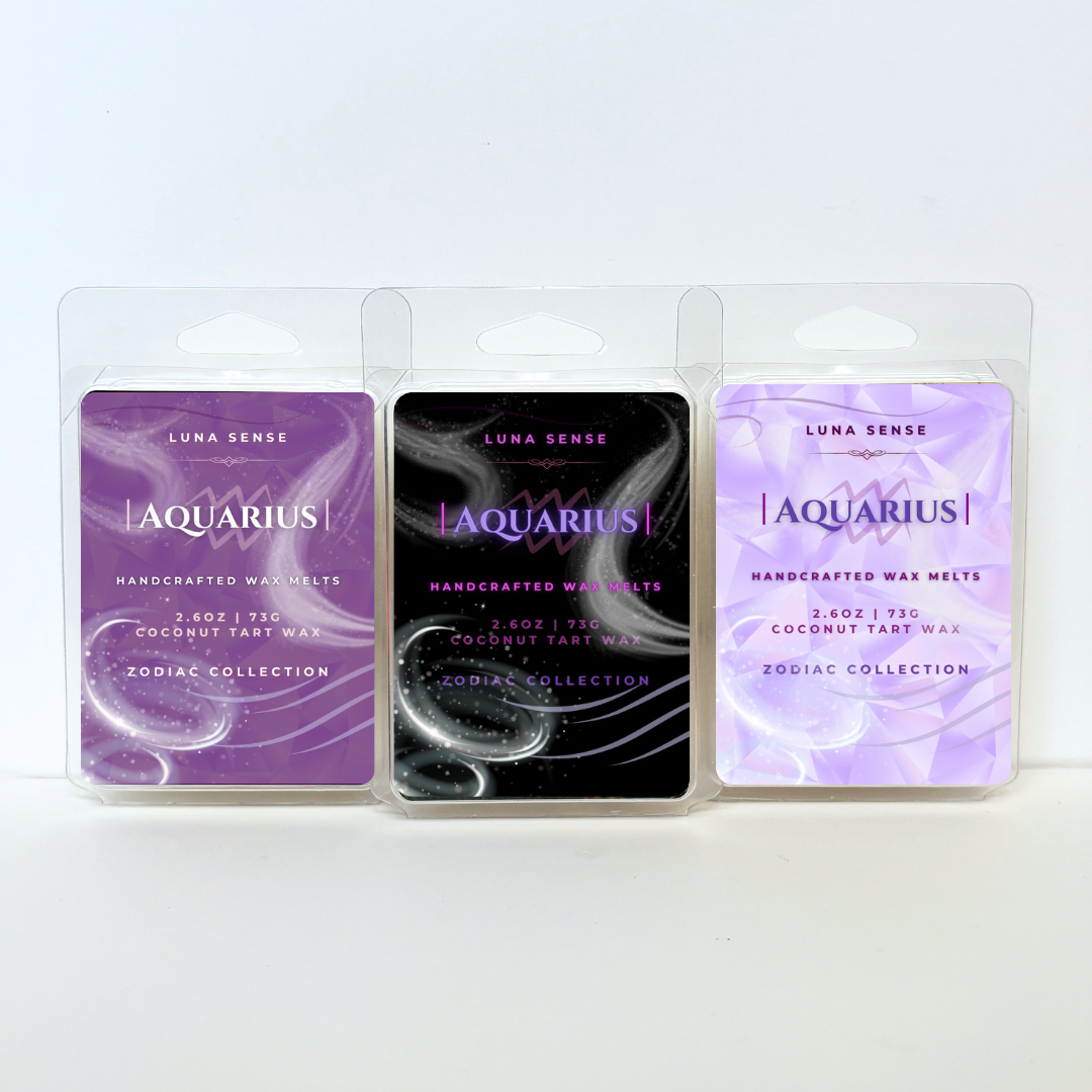 Aquarius 3 Pack Wax Melt Set