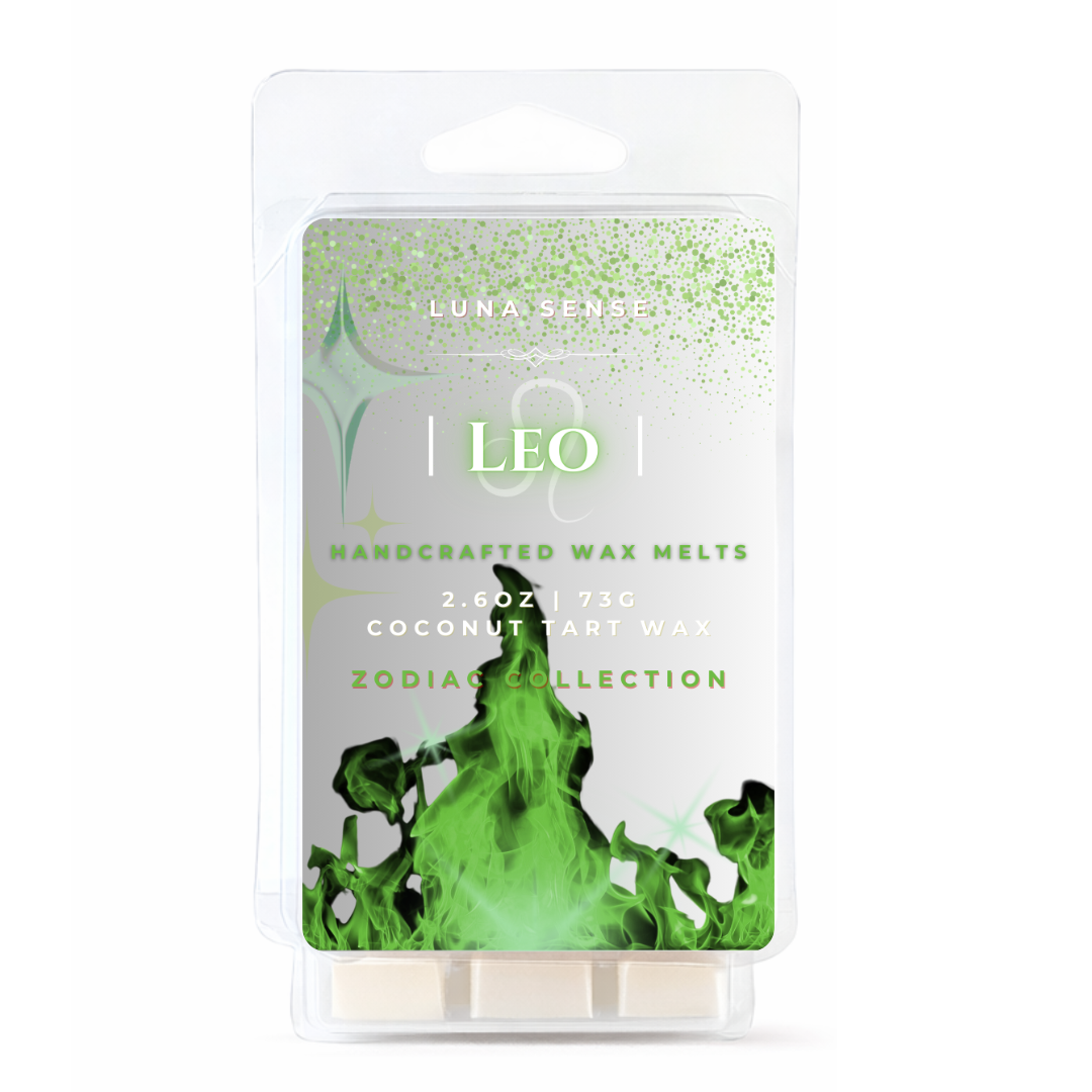 Leo Zodiac Wax Melt Bundle | 3-Pack Warm Radiant Scent