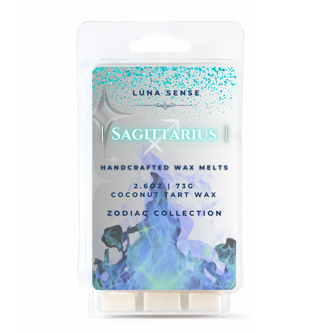 Sagittarius Zodiac Wax Melt Bundle | 3-Pack Warm Smoky Scent