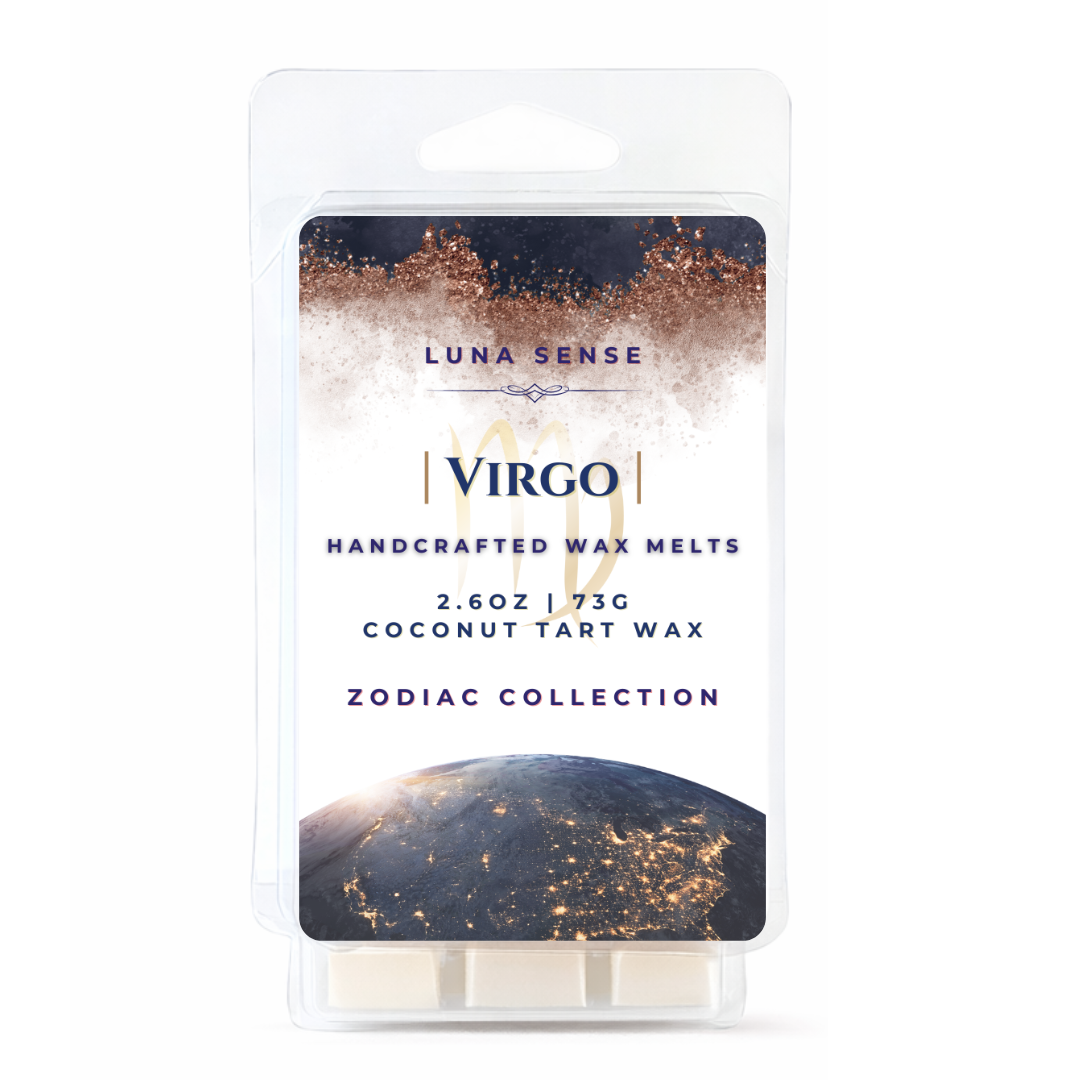 Virgo Zodiac Wax Melt Bundle | 3-Pack Soft Earthy Scent