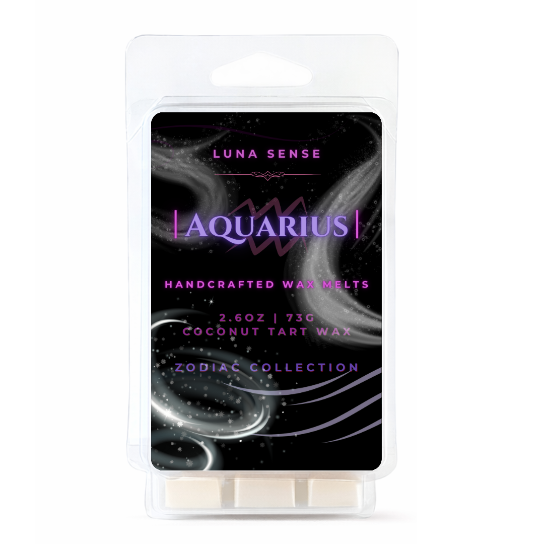 Aquarius Zodiac Wax Melt | Air Sign | Choose Your Scent