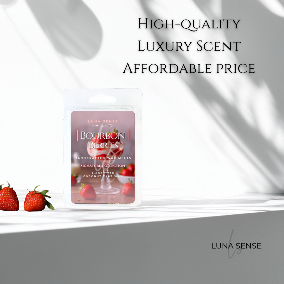 Luna Sense Bourbon Berries Wax Melt | Sweet Bourbon Scent