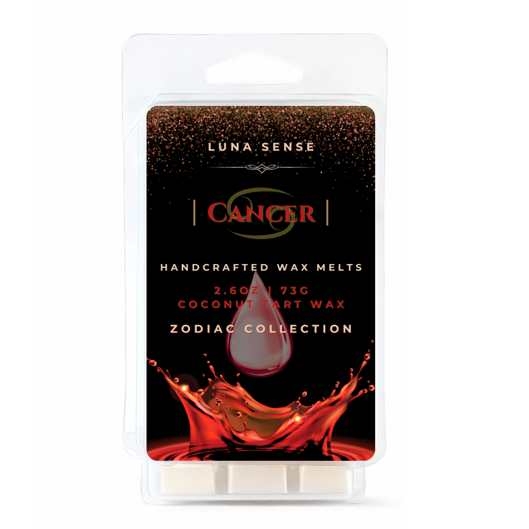 Cancer Zodiac Wax Melt Bundle | 3-Pack Soft Fresh Scent