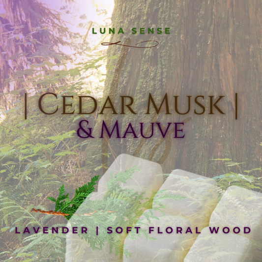 Cedar Musk & Mauve Wax Melt