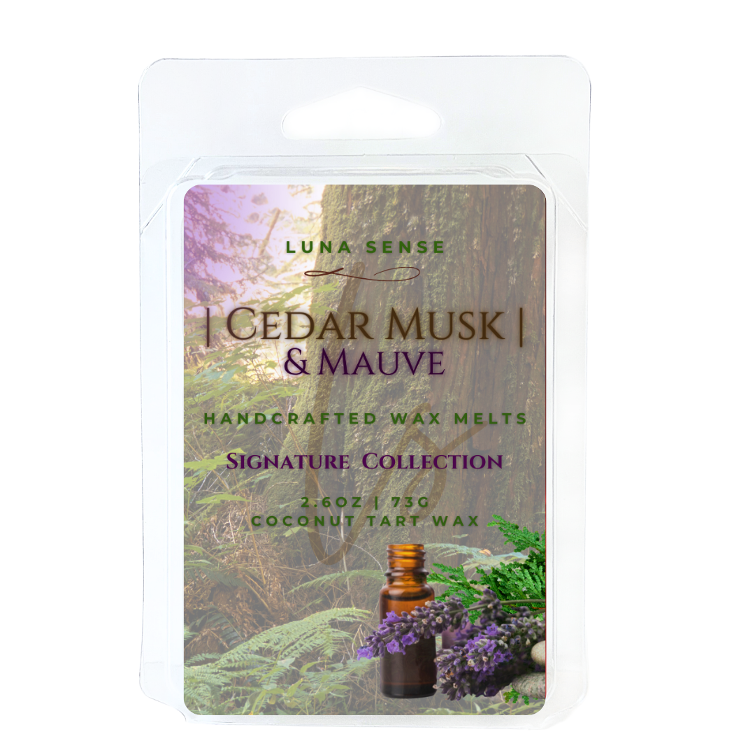 Cedar Musk & Mauve Wax Melt