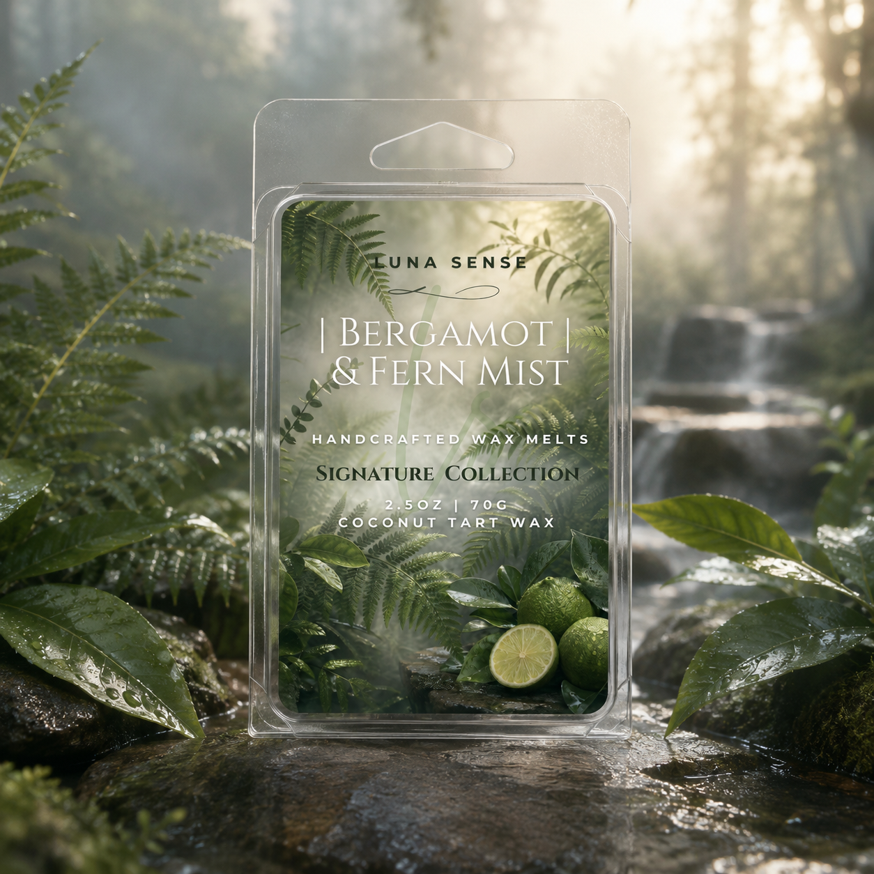 Bergamot & Fern Mist Wax Melt