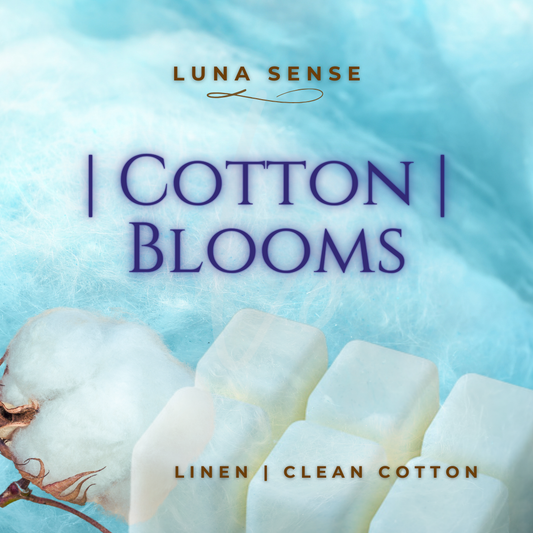 Luna Sense Cotton Blooms Wax Melt   | Clean Cotton Luxury Spa