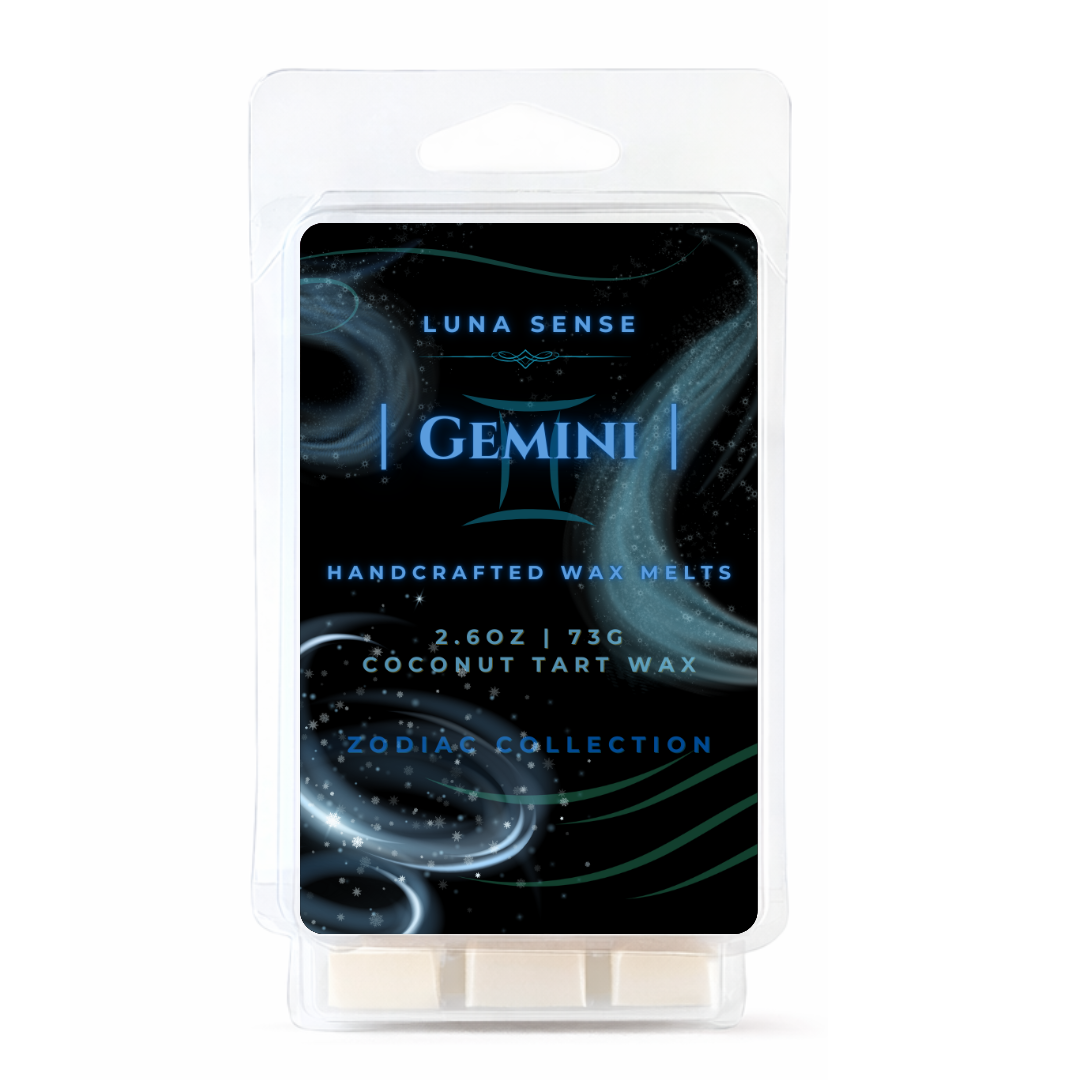 Gemini Zodiac Wax Melt Bundle | 3-Pack Bright Airy Scents