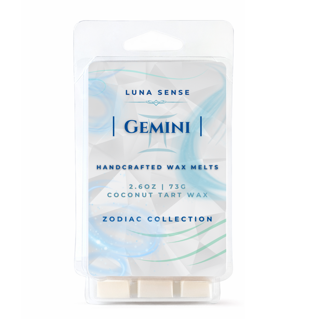 Gemini Zodiac Wax Melt Bundle | 3-Pack Bright Airy Scents