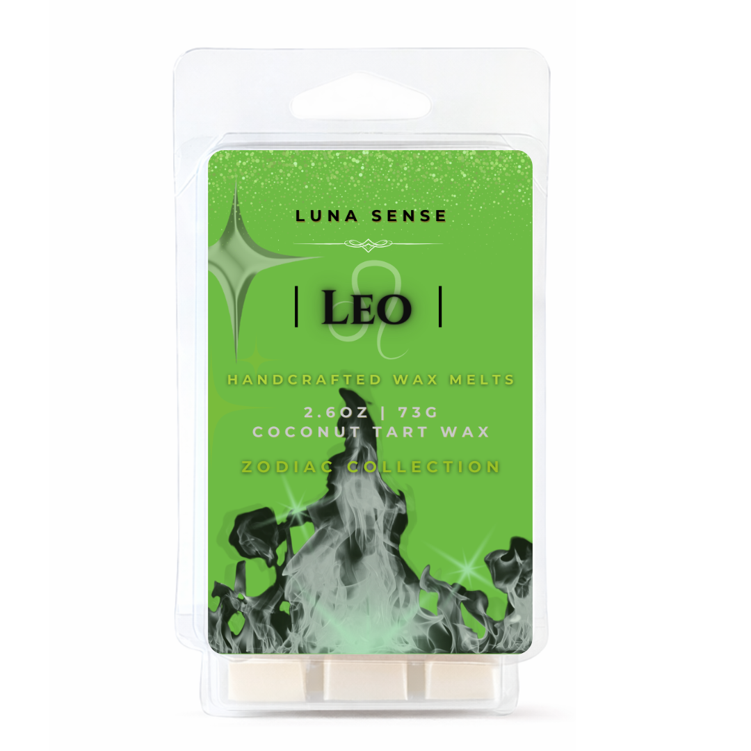 Leo Zodiac Wax Melt Bundle | 3-Pack Warm Radiant Scent