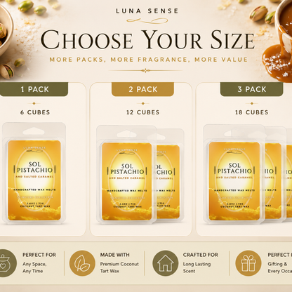 Sol Pistachio Wax Melt