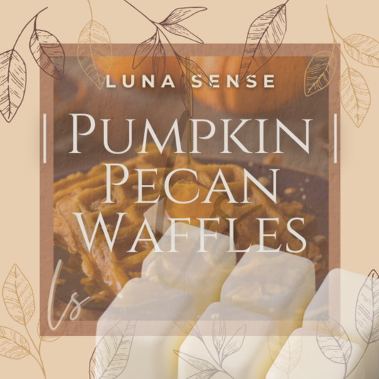 Luna Sense Pumpkin Pecan Waffles Wax Melt | Warm Sweet Bakery Scent