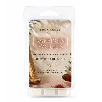 Saffron Woods Wax Melt