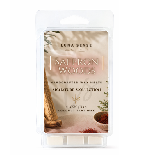 Saffron Woods Wax Melt