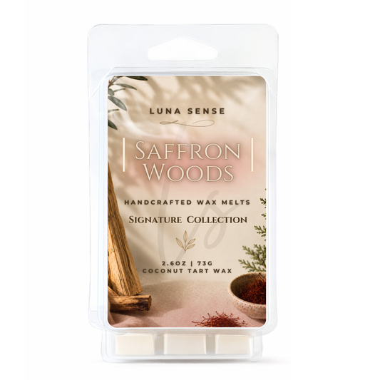 Saffron Woods Wax Melt
