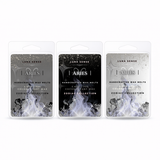 Aries Zodiac Wax Melt Bundle | 3-Pack Bold Smoky Scent