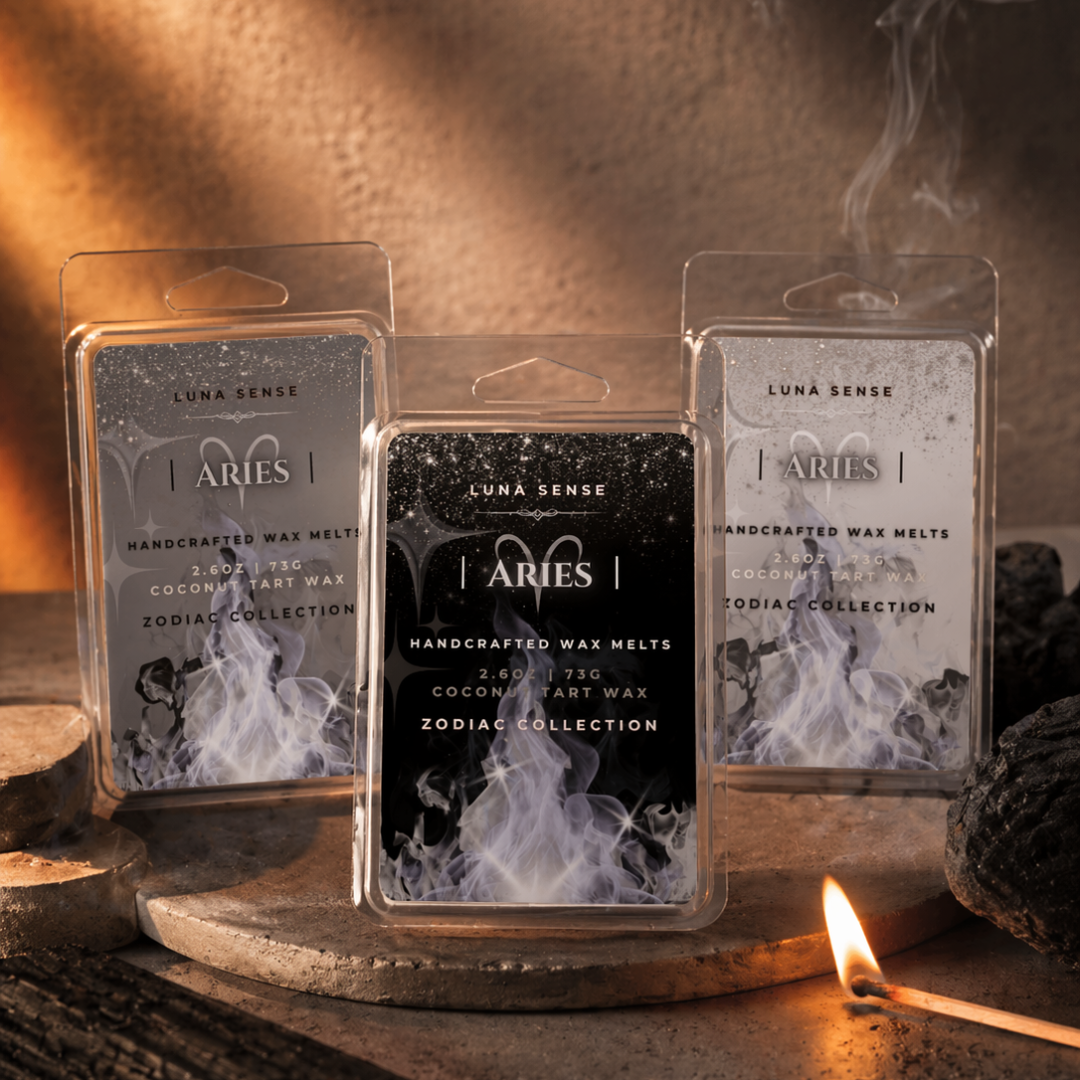 Aries Zodiac Wax Melt Bundle | 3-Pack Bold Smoky Scent