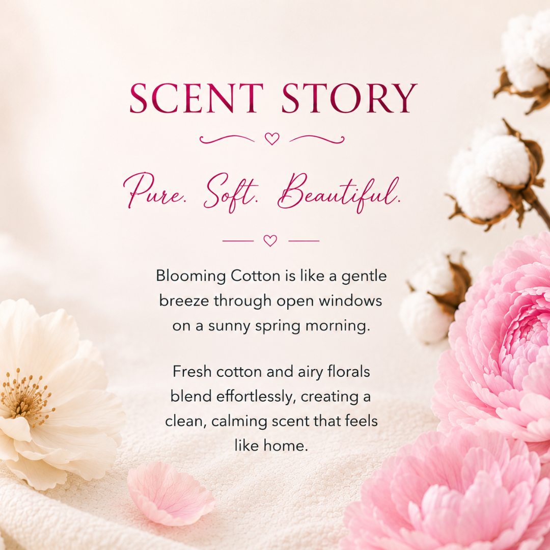 Blooming Cotton Wax Melt