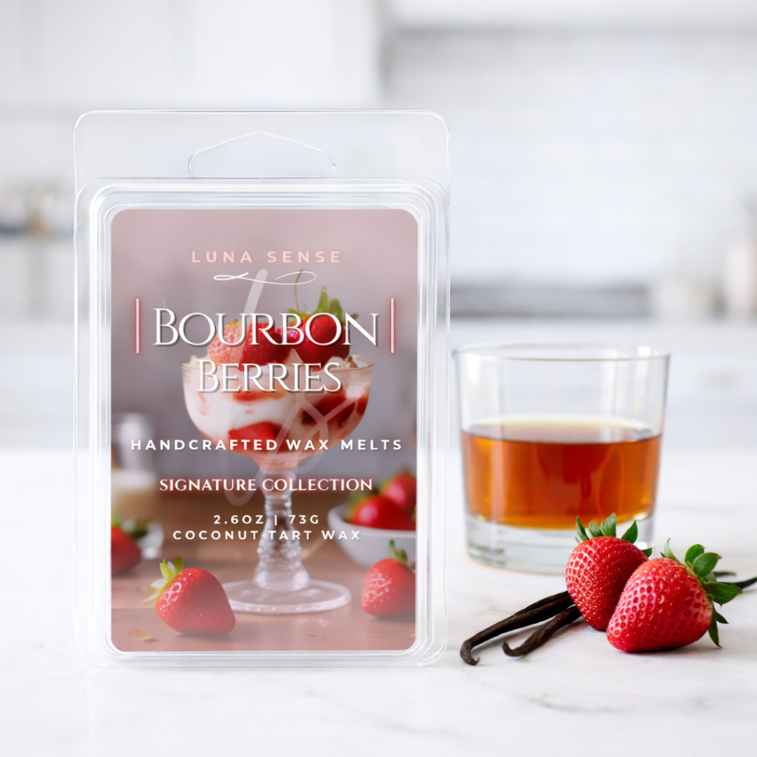 Luna Sense Bourbon Berries Wax Melt | Sweet Bourbon Scent