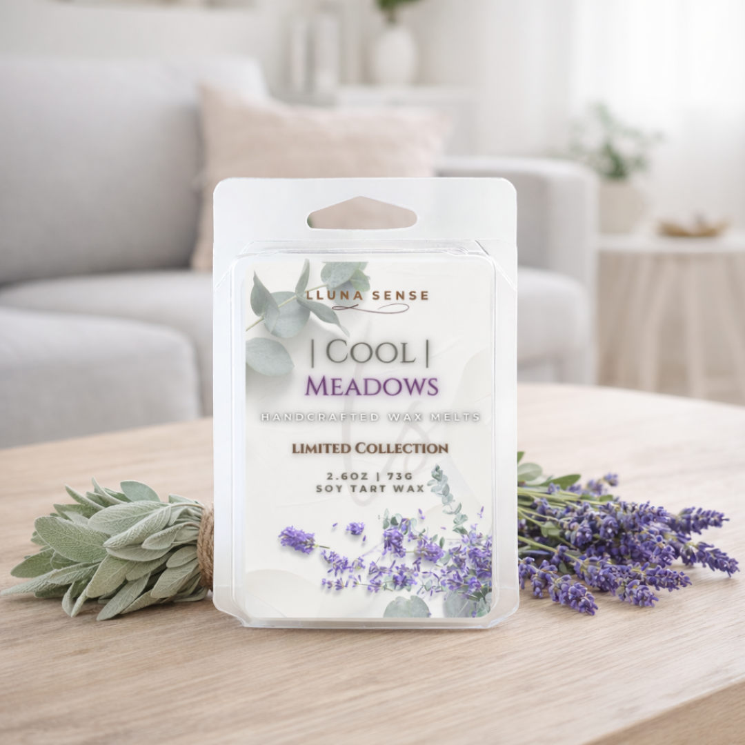 Luna Sense Cool Meadows Wax Melt | Fresh Marine Mint