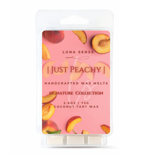 Luna Sense Just Peachy Wax Melt | Sweet Juicy Peach