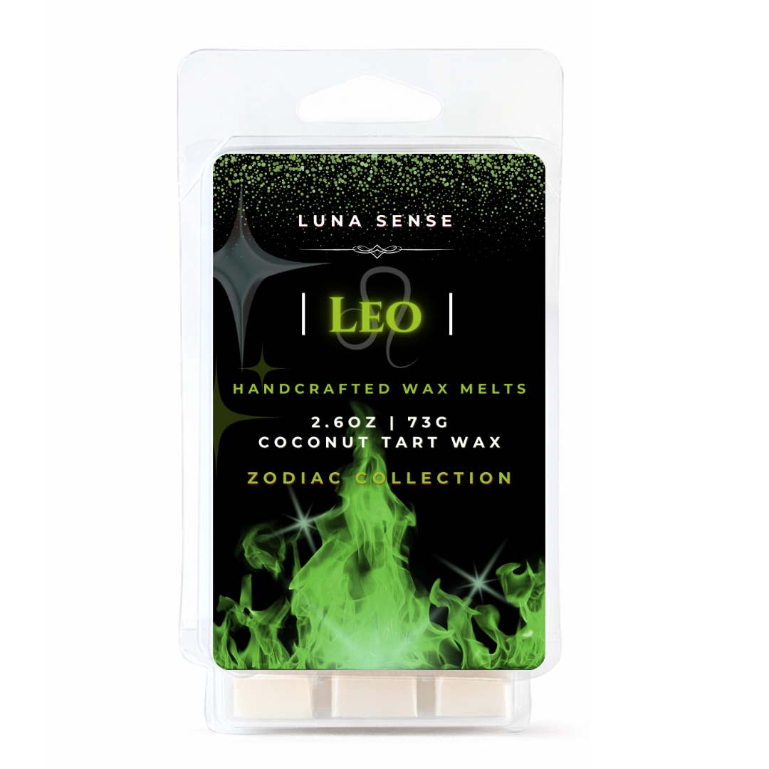 Leo Zodiac Wax Melt Bundle | 3-Pack Warm Radiant Scent