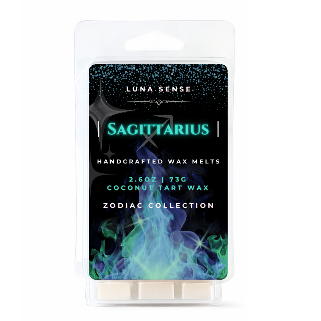 Sagittarius Zodiac Wax Melt Bundle | 3-Pack Warm Smoky Scent