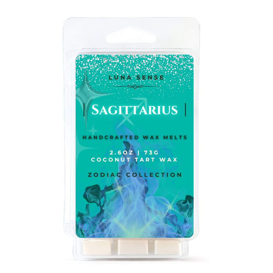 Sagittarius Zodiac Wax Melt Bundle | 3-Pack Warm Smoky Scent