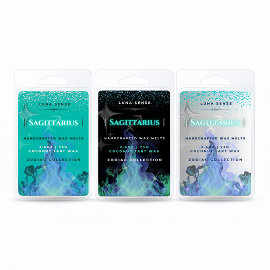 Sagittarius Zodiac Wax Melt Bundle | 3-Pack Warm Smoky Scent