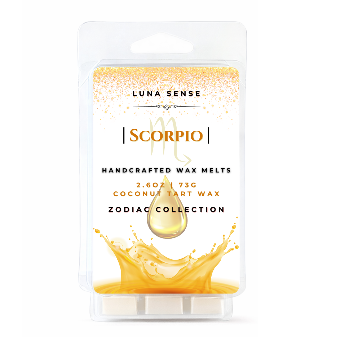 Scorpio Zodiac Wax Melt Bundle | 3-Pack deep Water Scent