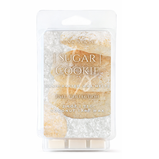 Luna Sense Sugar Cookie Wax Melt | Warm Buttery Vanilla