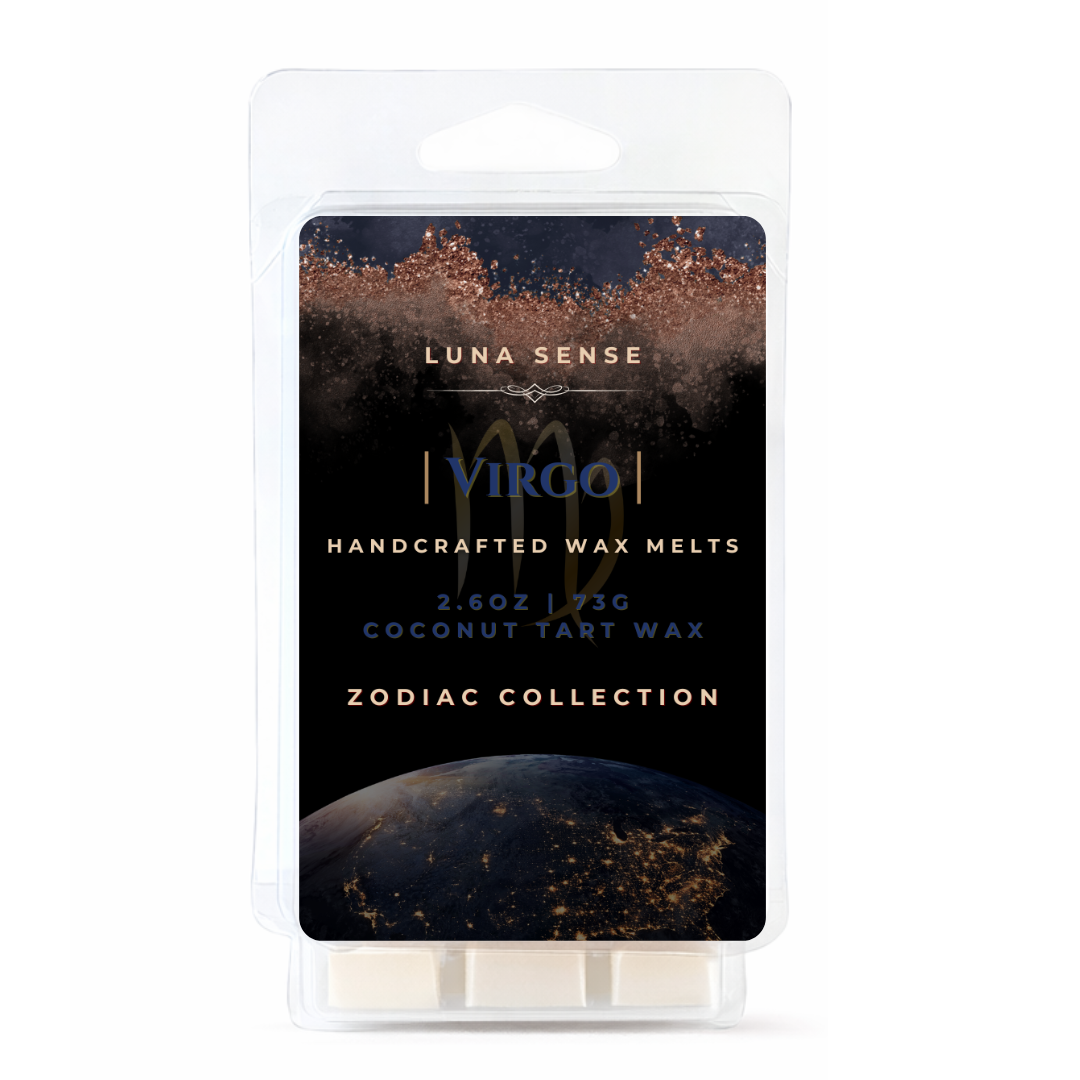 Virgo Zodiac Wax Melt Bundle | 3-Pack Soft Earthy Scent